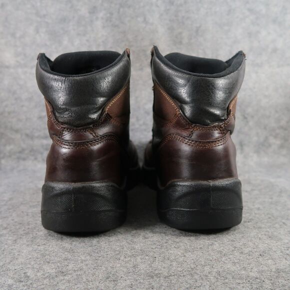 Red Wing Shoes Mens 12 Work Boot Leather Irish Setter Safety Toe Waterproof Ely - Picture 8 of 16